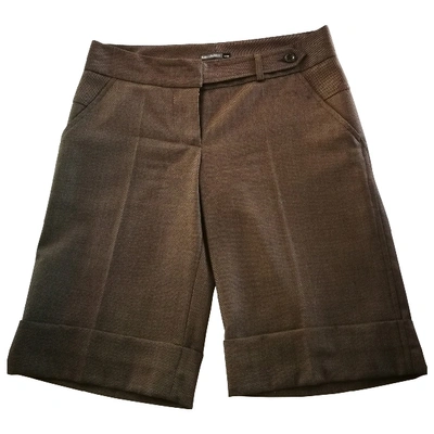 Pre-owned Barbara Bui Brown Synthetic Shorts