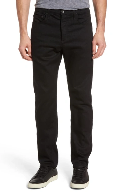 Rag & Bone Men's Standard Issue Fit 3 Loose-fit Straight-leg Jeans In Black