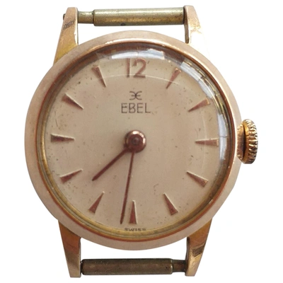 Pre-owned Ebel Watch In Gold