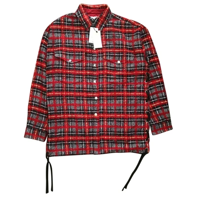 Pre-owned Faith Connexion Wool Shirt In Red