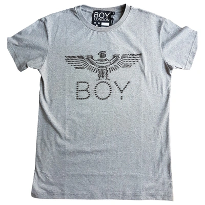 Pre-owned Boy London Grey Cotton T-shirt