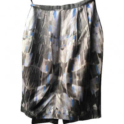 Pre-owned Paul Smith Silk Mid-length Skirt In Multicolour