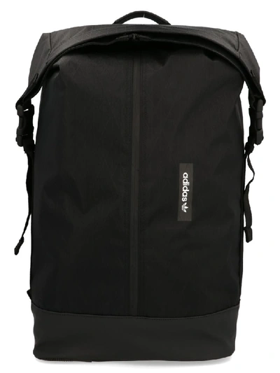 Adidas Originals Future Roll Top Bag In Black
