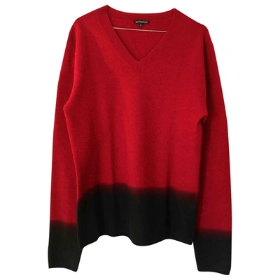 Pre-owned Ann Demeulemeester Wool Pull In Red