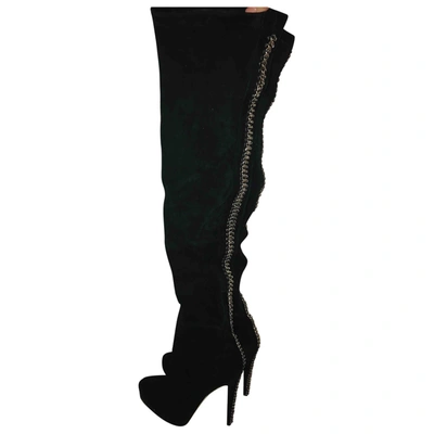 Pre-owned B Brian Atwood Boots In Black