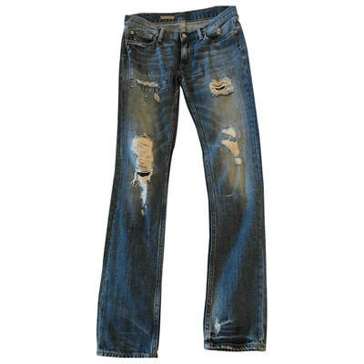 Pre-owned Ralph Lauren Slim Jeans In Blue