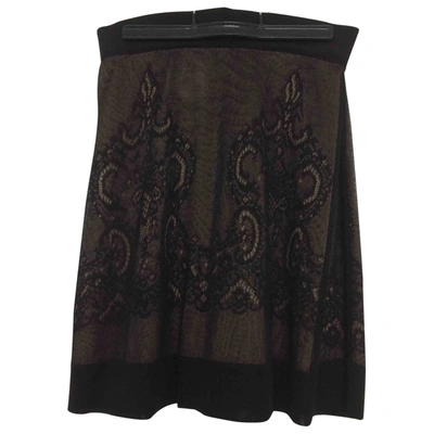 Pre-owned Rochas Skirt In Black
