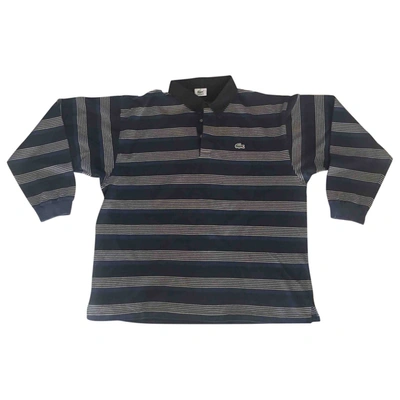 Pre-owned Lacoste Polo Shirt In Blue