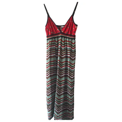 Pre-owned M Missoni Mid-length Dress In Multicolour
