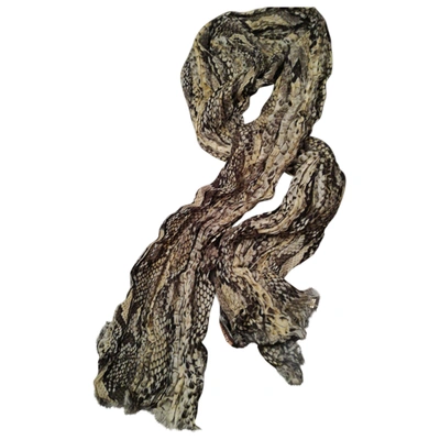 Pre-owned Roberto Cavalli Scarf