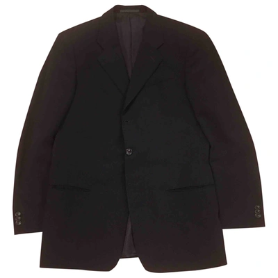 Pre-owned Armani Collezioni Waistcoat In Black