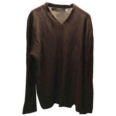 Pre-owned Ermanno Scervino Pull In Brown