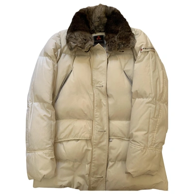 Pre-owned Peuterey White Synthetic Jacket