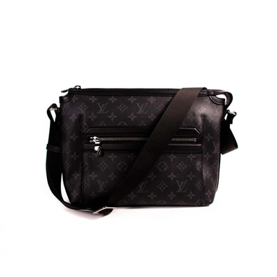 Pre-owned Louis Vuitton Cloth Bag In Black