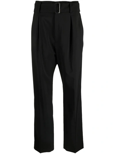 N°21 High-waisted Trousers In Black