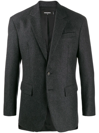 Dsquared2 Slim Blazer In Grey