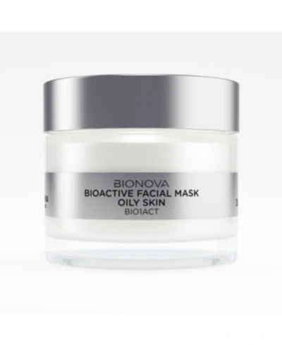 Bionova Bioactive Facial Mask For Oily Skin In Off-white