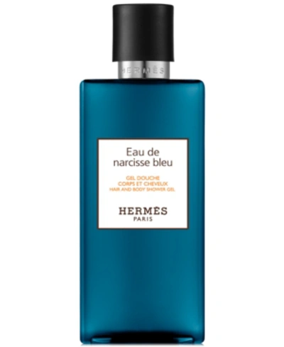 Pre-owned Hermes Eau De Narcisse Bleu Hair & Body Shower Gel, 6.7-oz.