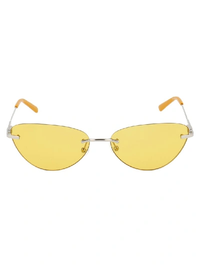 Calvin Klein Sunglasses In Yellow