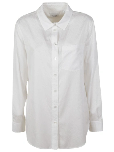 Burberry Classic Shirt In Optic White