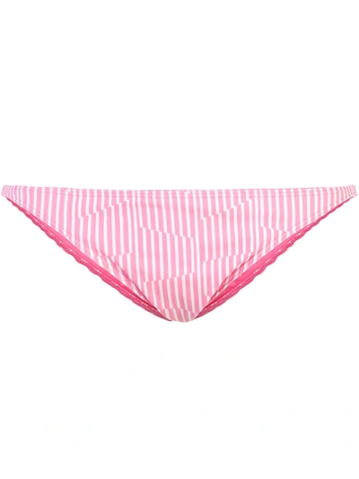 Onia Ashley Bikini Bottoms In Pink