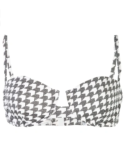 Onia Dalia Bikini Top In White