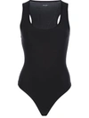 Alix Nyc Mia Scoop Neck Bodysuit In Black