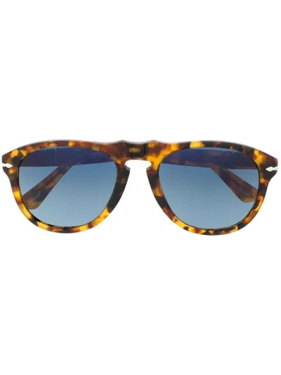 Persol Tortoiseshell Sunglasses In Brown
