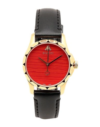 Gucci Wrist Watch In Gold