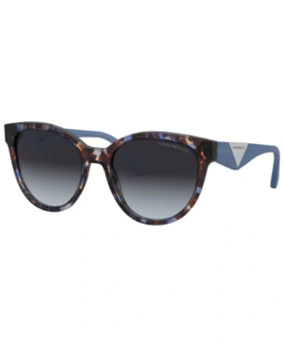 Emporio Armani Women's Sunglasses In Blue Gradient