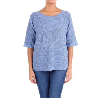 Altea Light Blue Cotton Jumper