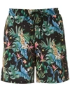 Lygia & Nanny Gil Printed Shorts In Multicolour