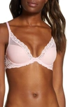 Natori Feathers Underwire Contour Bra In Dusty Pink