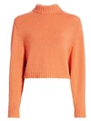 The Row Women's Tabeth Cashmere Mockneck Sweater In Light Peach