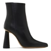 Jacquemus Les Bottes Toula Leather Ankle Boots In Black