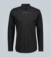 Givenchy Small Contrasting Panel Shirt In Black