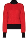 Fusalp Muzelle Turtleneck Jumper In Red