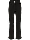 Fusalp Elancia Ii High-rise Soft-shell Ski Trousers In Black