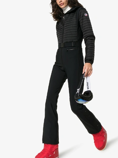 Fusalp Crouze Belted Ski Suit In Black