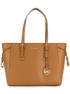 Michael Michael Kors Voyager Medium Shopper Bag In Brown