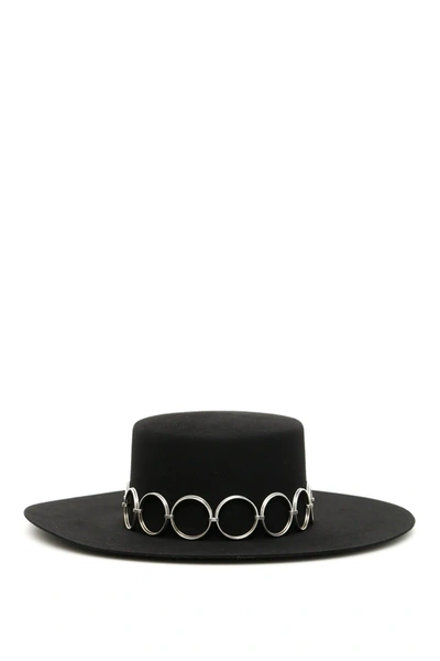 Saint Laurent Andalusian Hat In Black