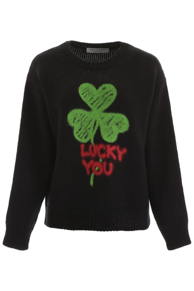 Philosophy Lucky You Pullover In Black,green,red