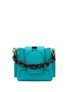 Yuzefi Daria Mini Bucket Bag In Light Blue,green