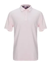 Sun 68 Polo Shirts In Pink