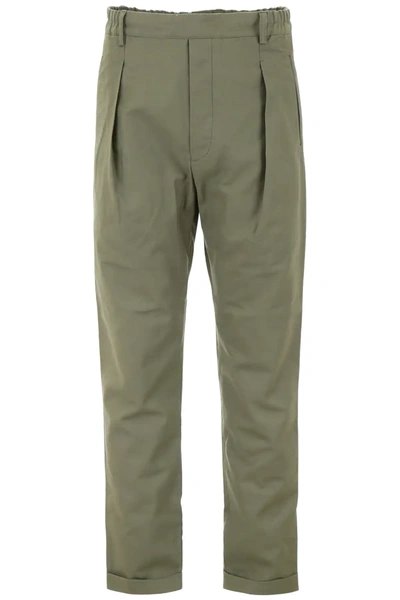 Kent And Curwen Cargo Trousers In Green