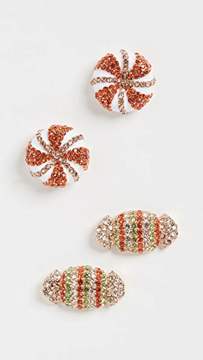 Baublebar Bon Bon Stud Earring Set In Multi/gold