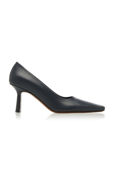 Neous Doritis Leather Pumps In Navy