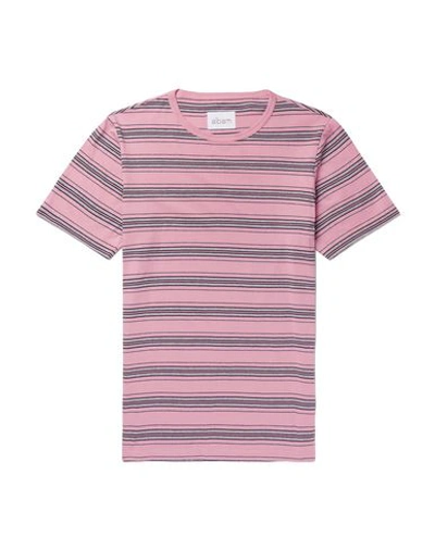Albam T-shirt Vintage Stripe In Pink