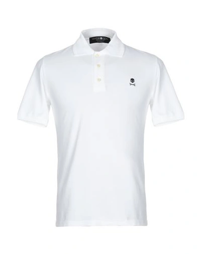 Hydrogen Polo Shirts In White