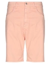 Carhartt Shorts & Bermuda Shorts In Salmon Pink